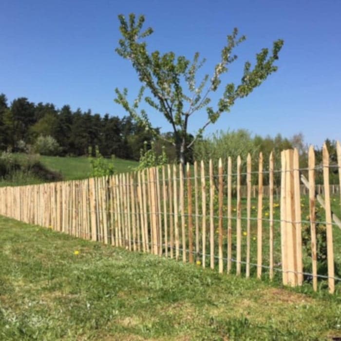 Ganivelle en Châtaignier - H.1 x L.5 m - écart 7/8 cm-NATURE BOIS CONCEPT