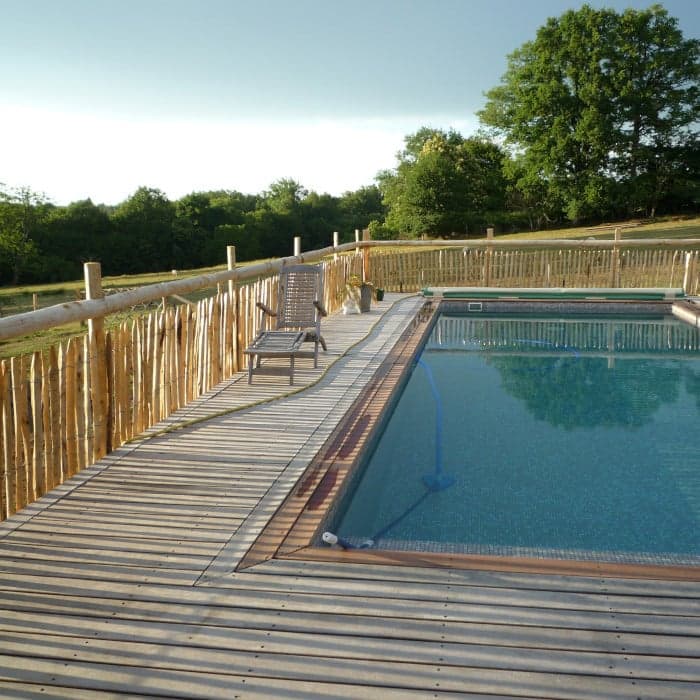 Ganivelle en Châtaignier - H.1,5 x L.5 m - écart 5/6 cm-NATURE BOIS CONCEPT