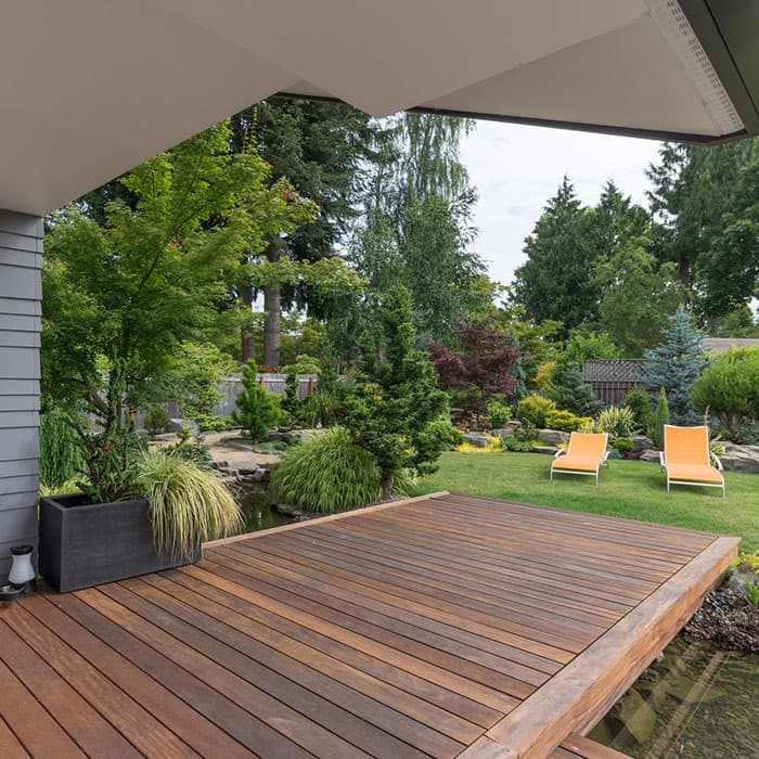 Lame terrasse bois exotique - IPÉ - LISSE - Ep.21 mm / l.145 mm - Petites longueurs-NATURE BOIS CONCEPT