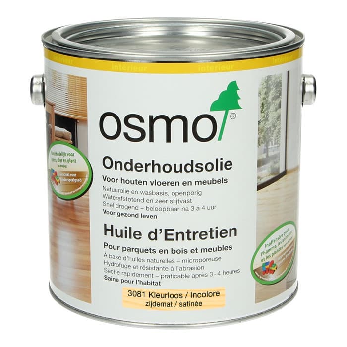 Huile d'Entretien Incolore - sols intérieurs - OSMO-OSMO