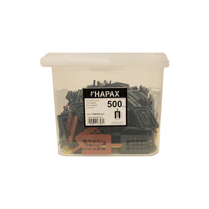 Cales Fourchettes - 5 épaisseurs - Hapax - BTE 500 pcs-HAPAX