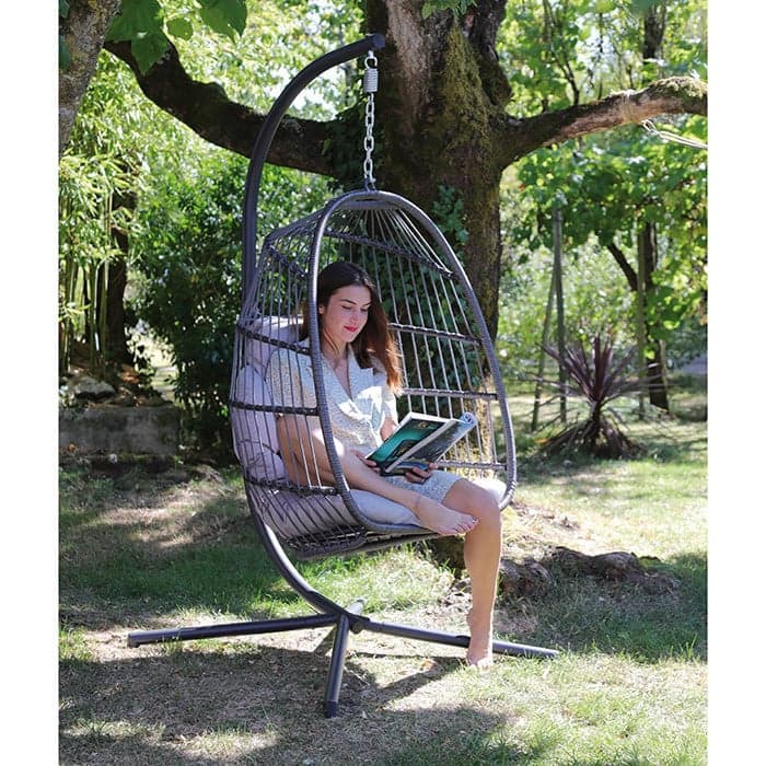 Fauteuil Oeuf suspendu Kiwi-PROLOISIRS