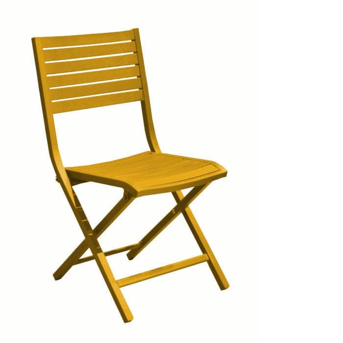 Chaise de jardin pliante aluminium - Lucca-PROLOISIRS