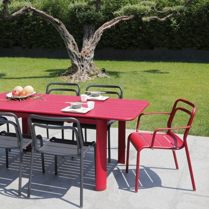 Fauteuil de jardin empilable aluminium - EOS-PROLOISIRS