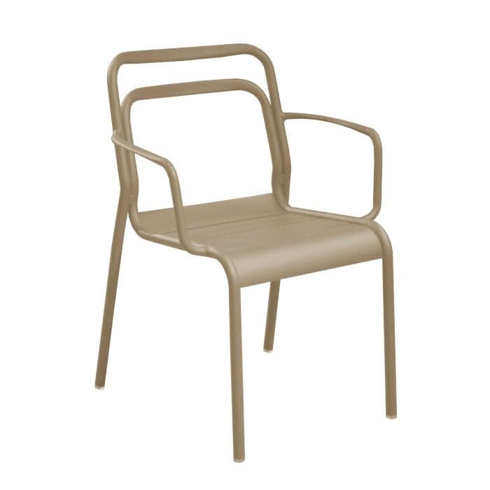 Fauteuil de jardin empilable aluminium - EOS-PROLOISIRS