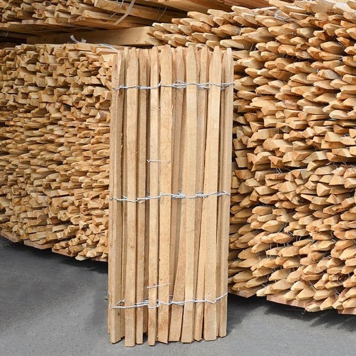 Ganivelle en Châtaignier - H.1 x L.5 m - écart 5/6 cm-NATURE BOIS CONCEPT