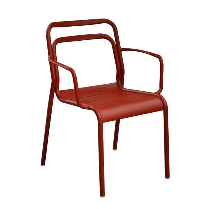 Fauteuil de jardin empilable aluminium - EOS-PROLOISIRS
