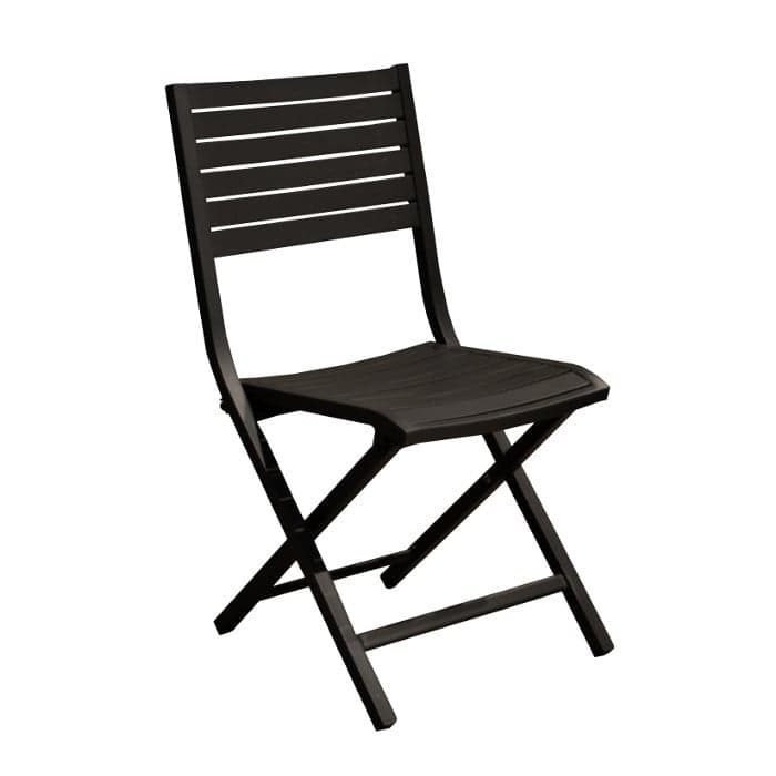 Chaise de jardin pliante aluminium - Lucca-PROLOISIRS