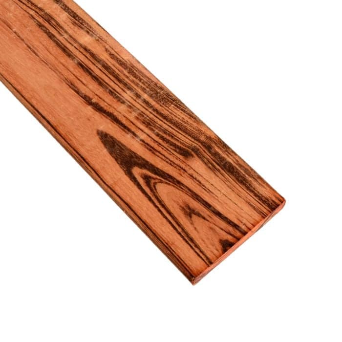 Échantillon de terrasse en MUIRACATIARA / TIGER WOOD Lisse - Largeur 14,5 cm-NATURE BOIS CONCEPT