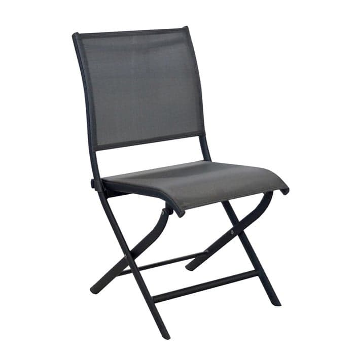 Chaise de jardin pliante aluminium et toile - Élégance-PROLOISIRS