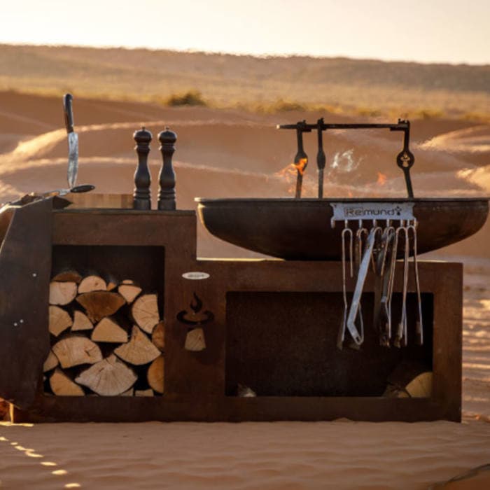 Braséro barbecue Vulcano - Taille M / L - Remundi-REMUNDI