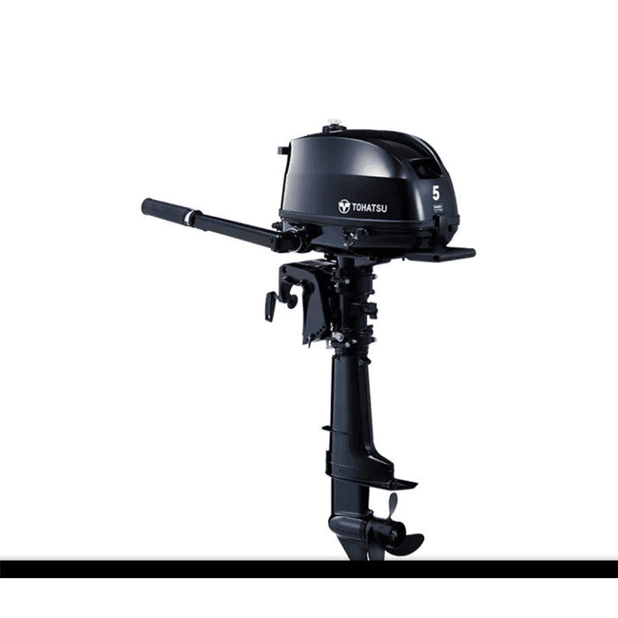 Tohatsu MFS5D SS 4-Takt Außenbordmotor – Kurzschaft, Pinnensteuerung, Handstart, sep. Tank – Modelljahr 2025 – inkl. Erstinspektion & Registrierung