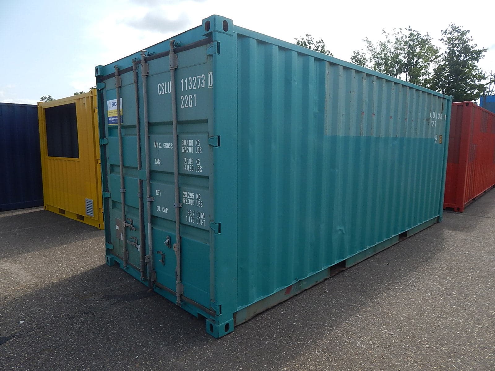20 Fuss Seecontainer | Standard | Gebraucht | B-Neu