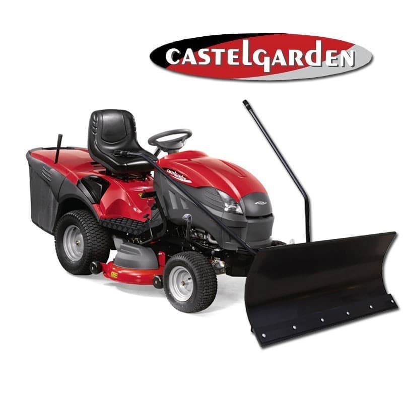Schneeschild 140 cm + Rasentraktor-Adapter von Castelgarden-Neu