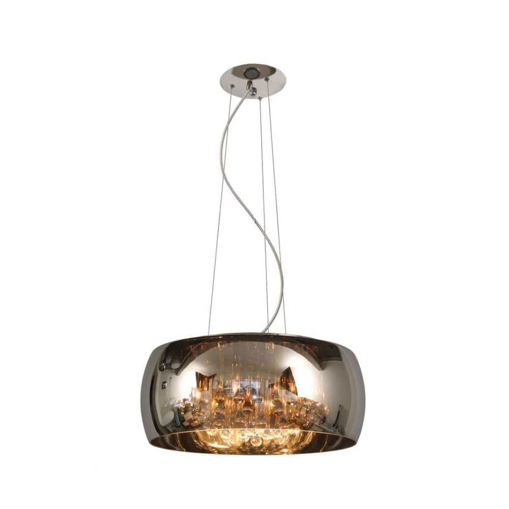 PEARL - Suspension - Ø 50 cm - 6xG9 - Chrome