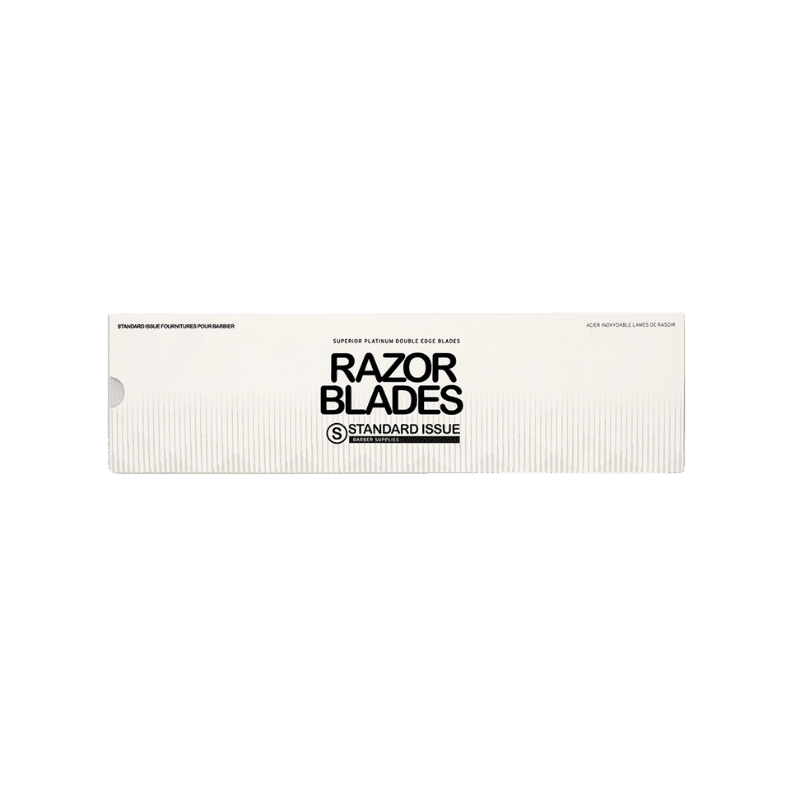 Lames de rasoir double tranchant platine (100pcs)