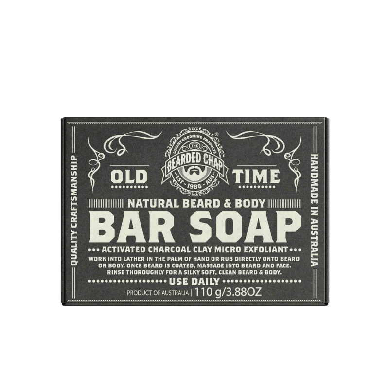 Savon Corps/Barbe au charbon et à l'argile