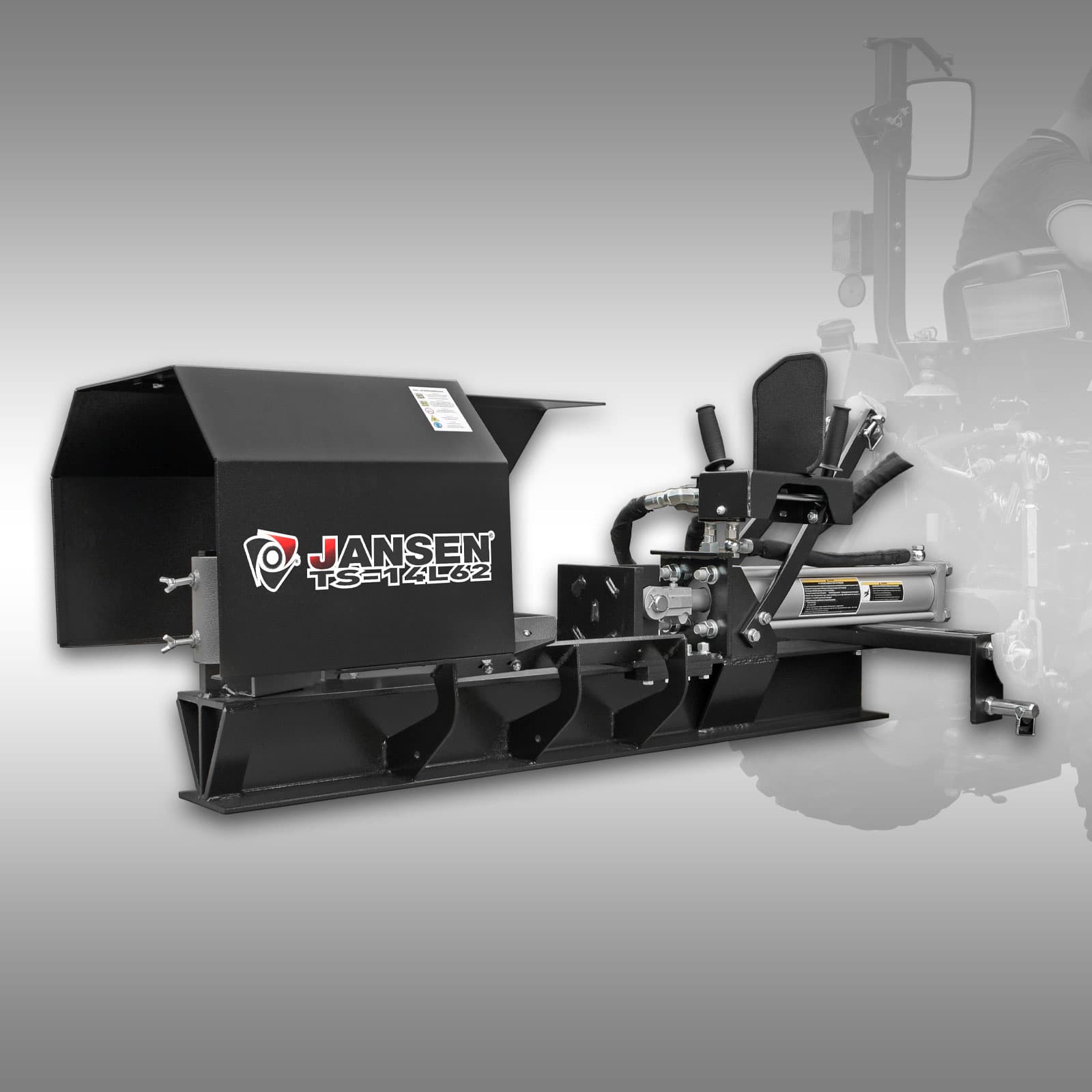 Holzspalter Jansen TS-14L62, liegend für Traktor, hydraulisch, 14 t-Neu