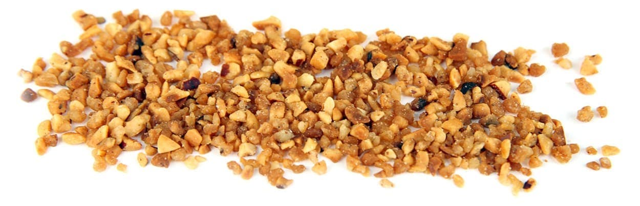 Praliné grains noisettes hachées caramélisées : Poids - 250 g