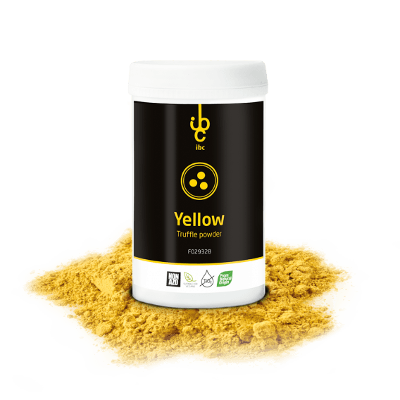 Poudre Jaune Naturel pour Truffes prête à l'emploi : Couleur - Jaune, Poids - 250 g