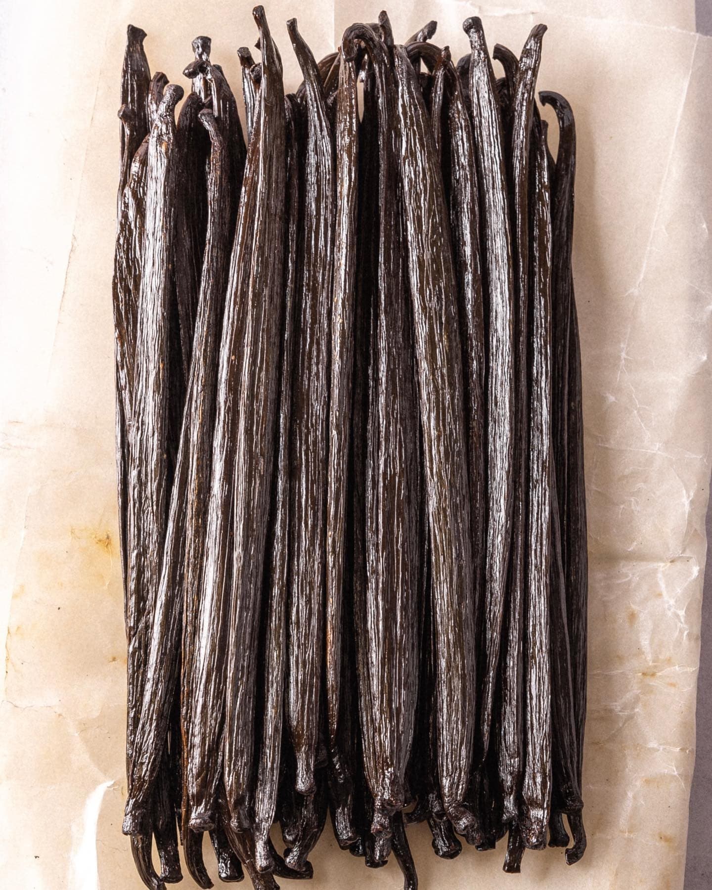 Gousses de vanille Equateur +15 cm Tahitensis : Poids - 250 g