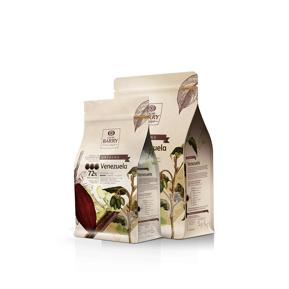 Chocolat noir de couverture Origine Venezuela 72% : Poids - 2,5 kg