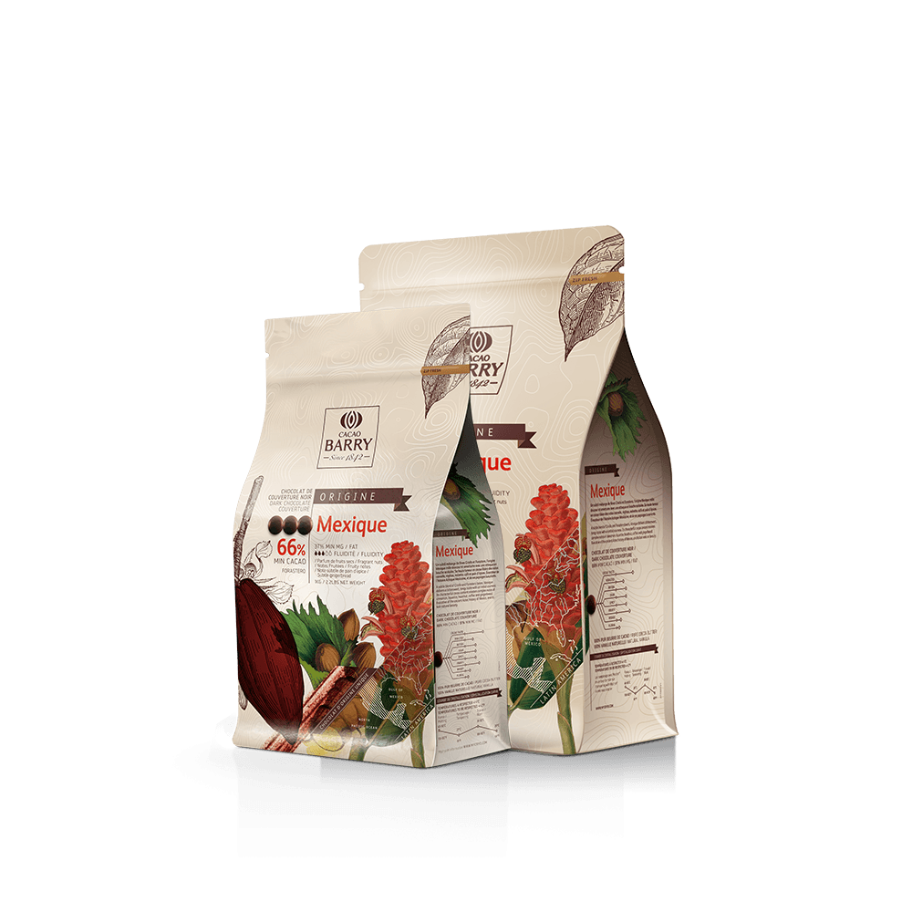 Chocolat noir de couverture Origine Mexique 66% : Poids - 1 kg