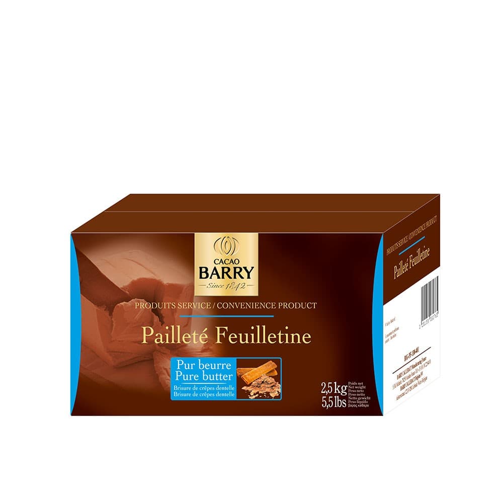 Pailleté feuilletine pur beurre : Poids - 2,5 kg