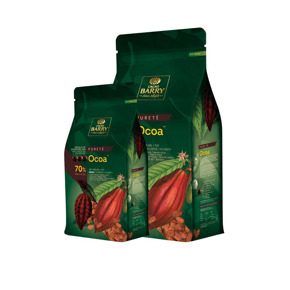 Chocolat noir de couverture Ocoa™ 70% : Poids - 20 kg