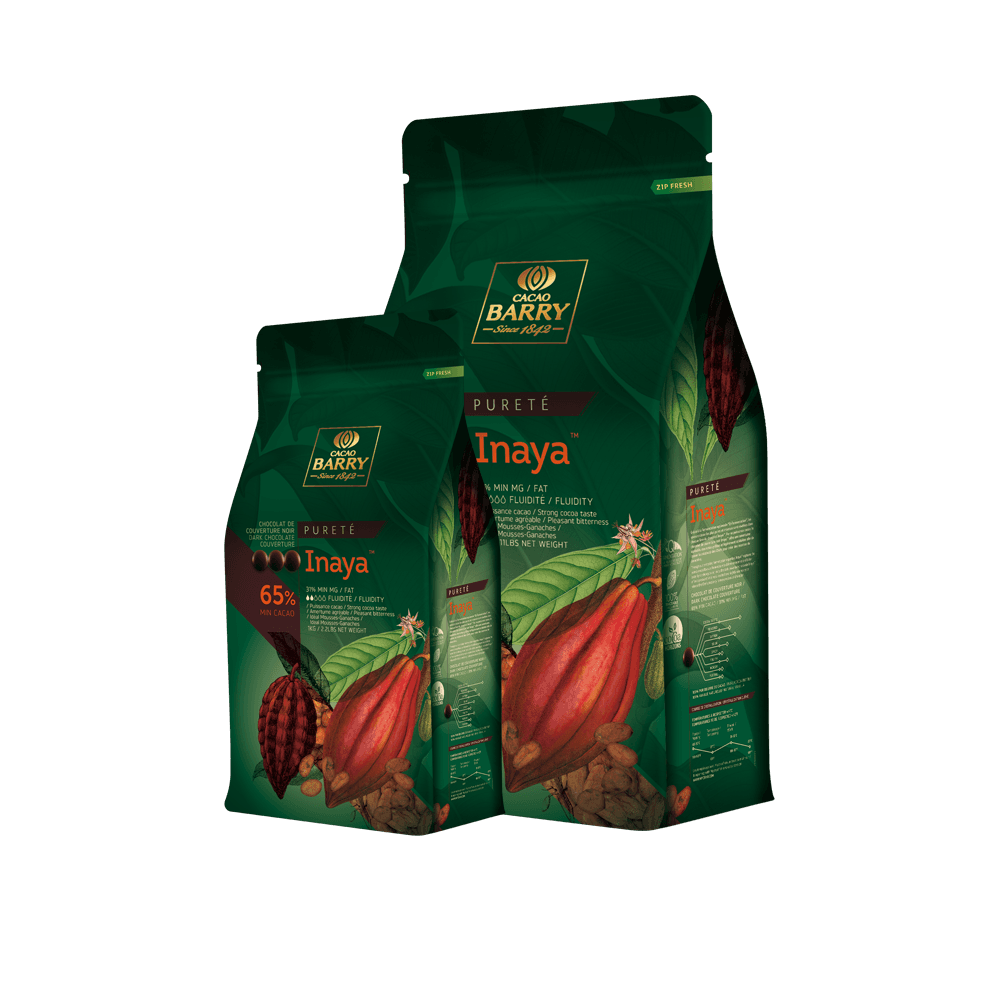 Chocolat noir de couverture Inaya™ 65% : Poids - 5 kg