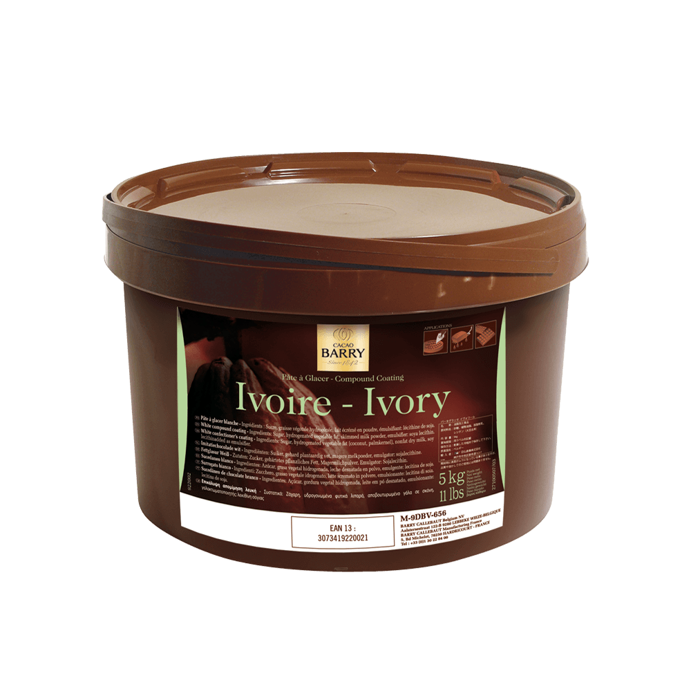 Pâte à glacer Ivoire : Poids - 5 kg