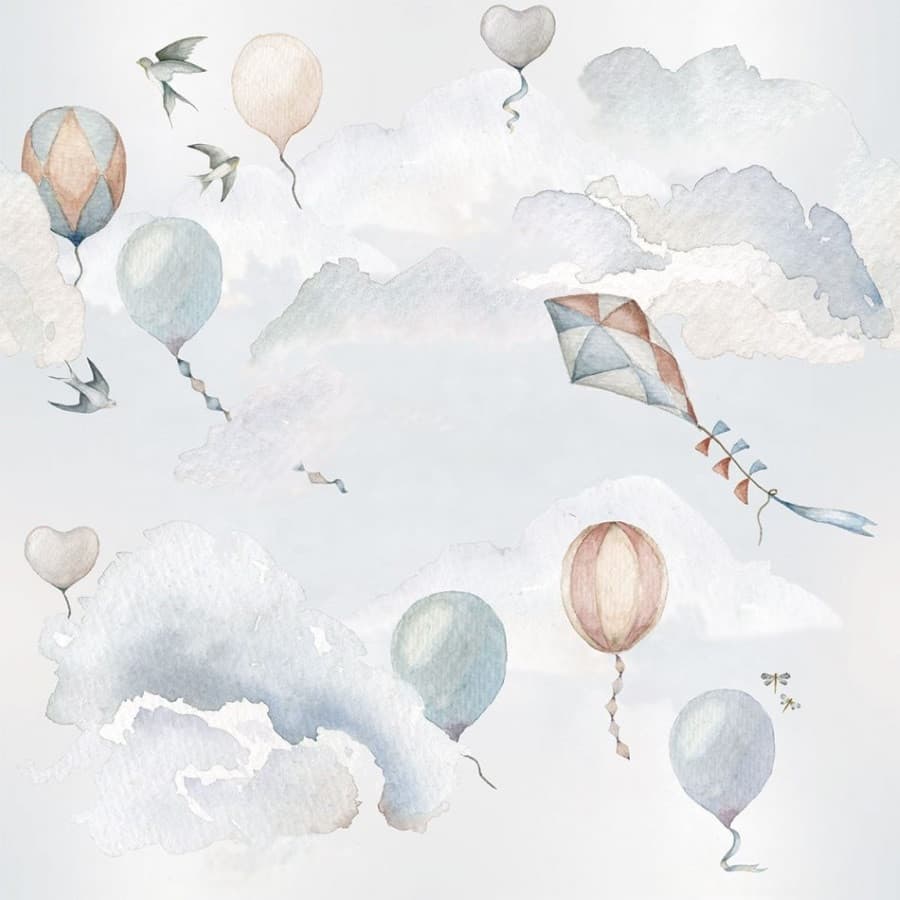 Papier peint Voyage dans le ciel