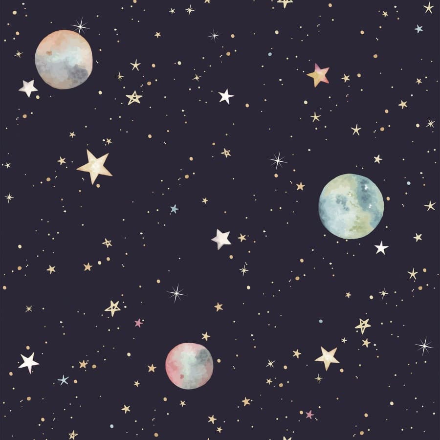 Papier peint enfant Univers