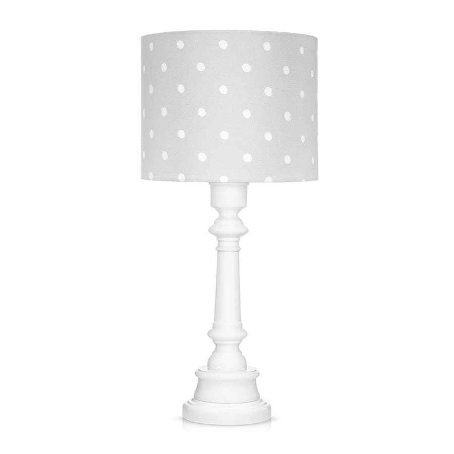 Lamps & Company lampe à poser pois gris