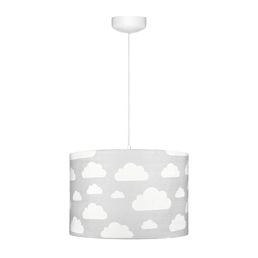 Lamps & Company suspension grise motif nuages