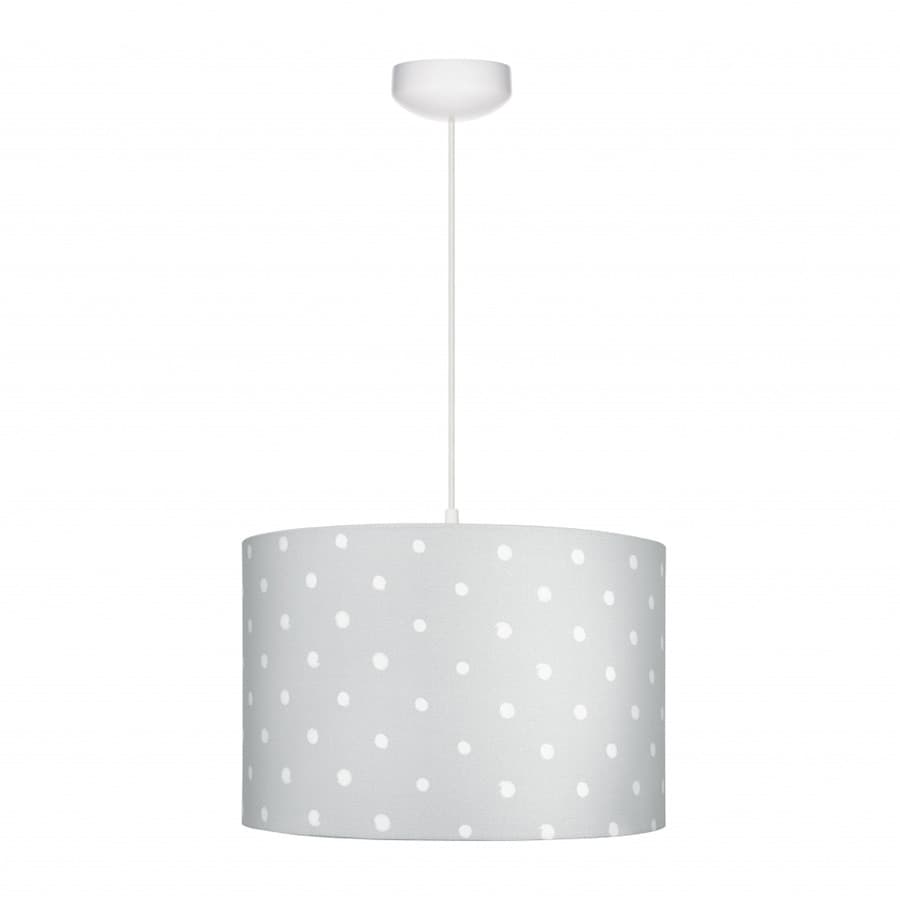 Lamps & Company suspension grise à pois
