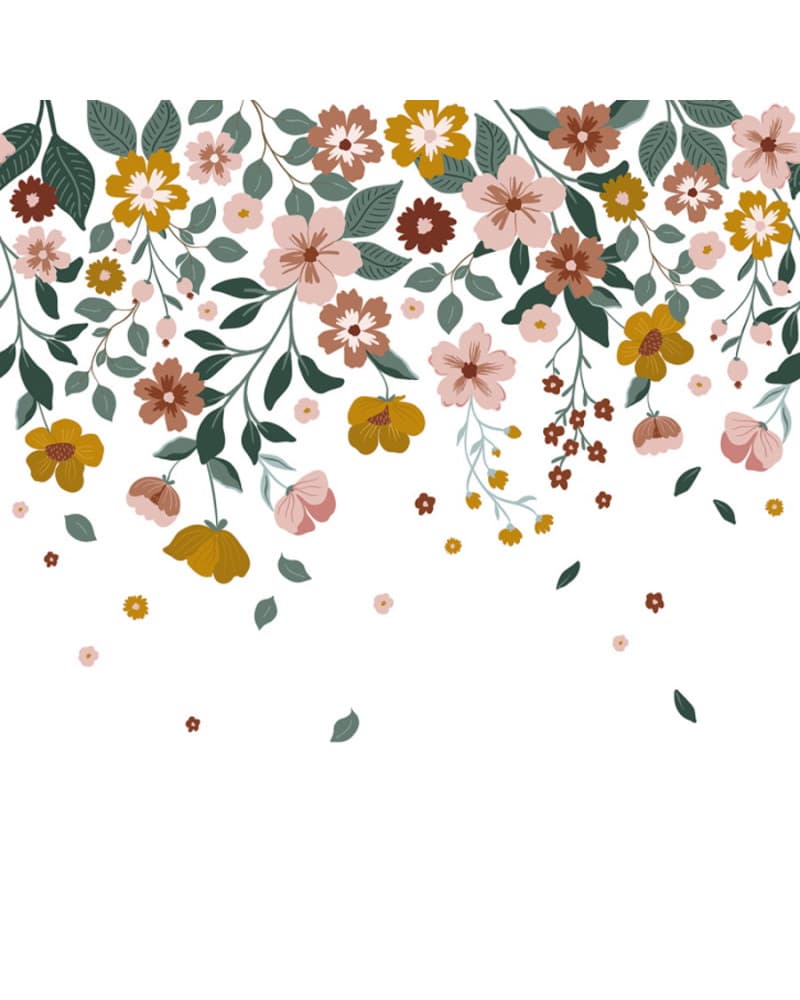 Papier peint enfant Capucine délicatesse - Lilipinso