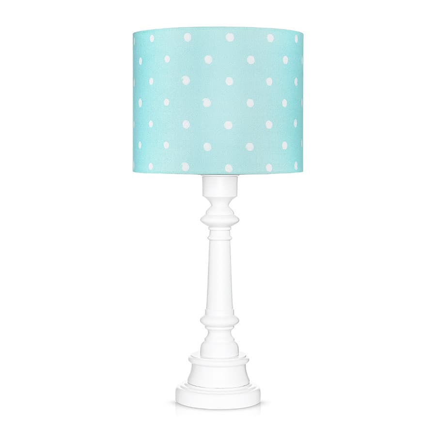 Lamps & Company lampe à poser à pois menthe