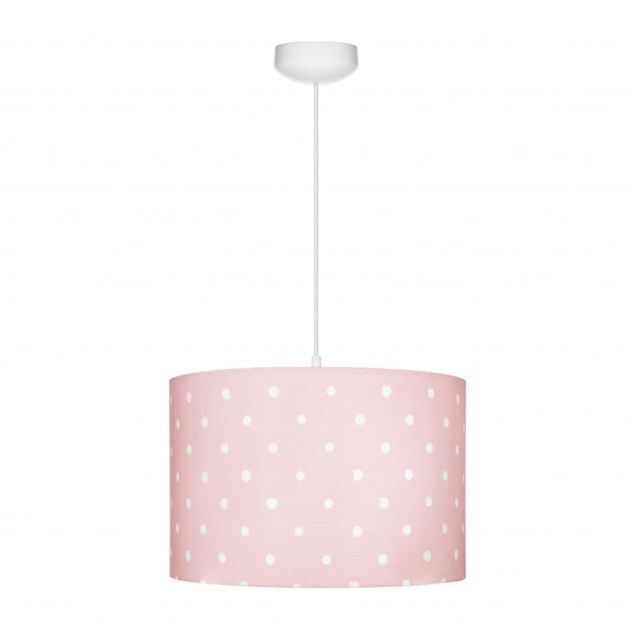 Lamps & Company suspension rose à pois