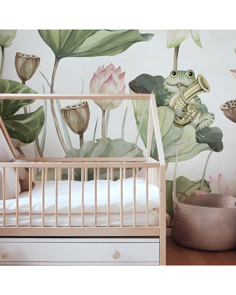 Papier peint enfant Water Lily Orchestra