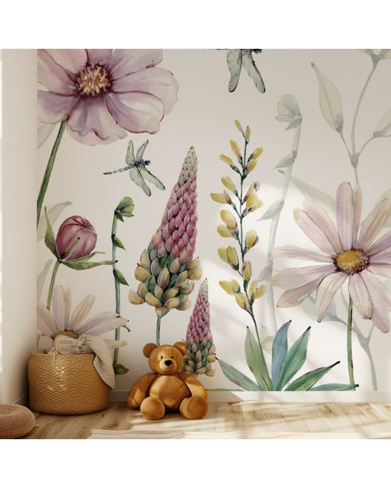 Papier peint enfant Fabulous Flowers