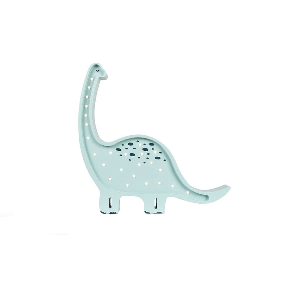 Lampe veilleuse en bois dinosaure