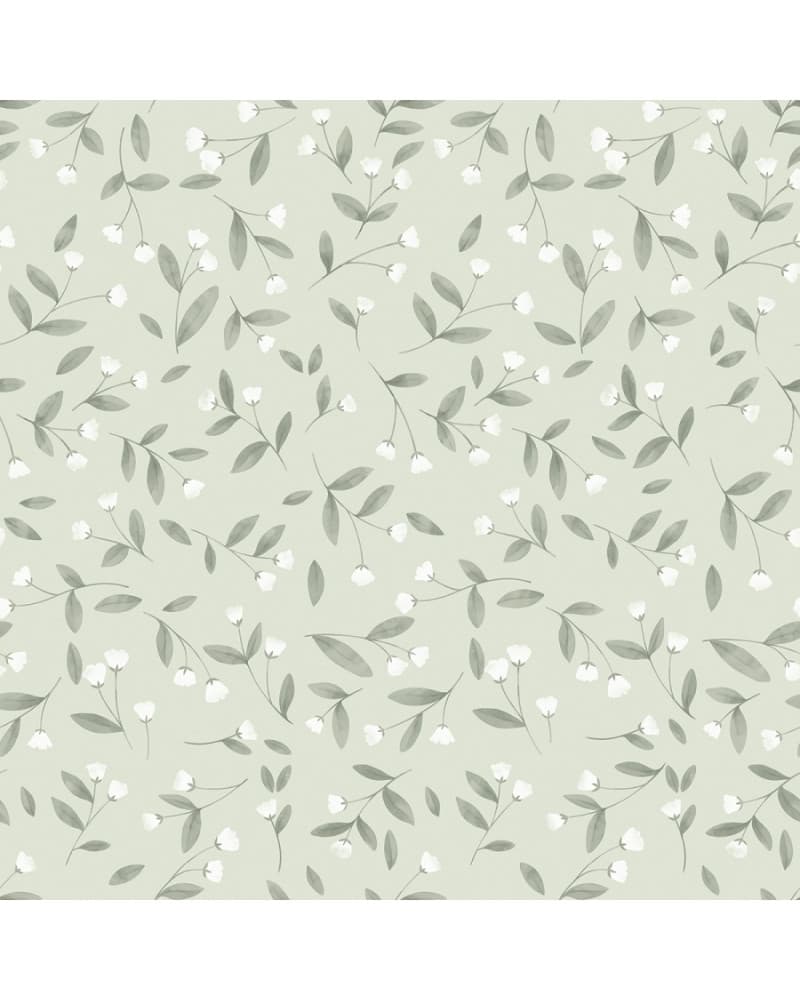 Papier peint enfant - jolis bourgeons - Lilipinso