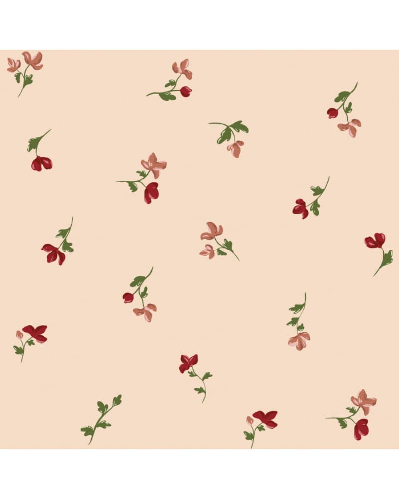 Echantillon papier peint enfant Fleurs de Paris