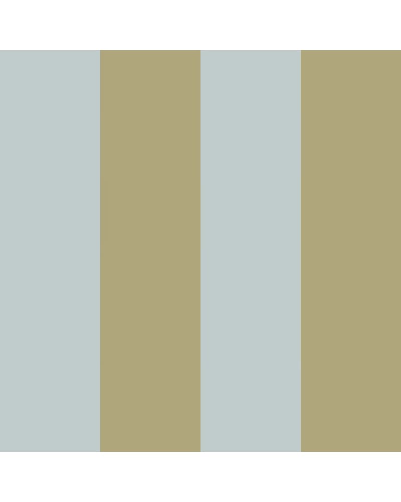 Papier Peint Enfant – Rayures Bleu et Vert