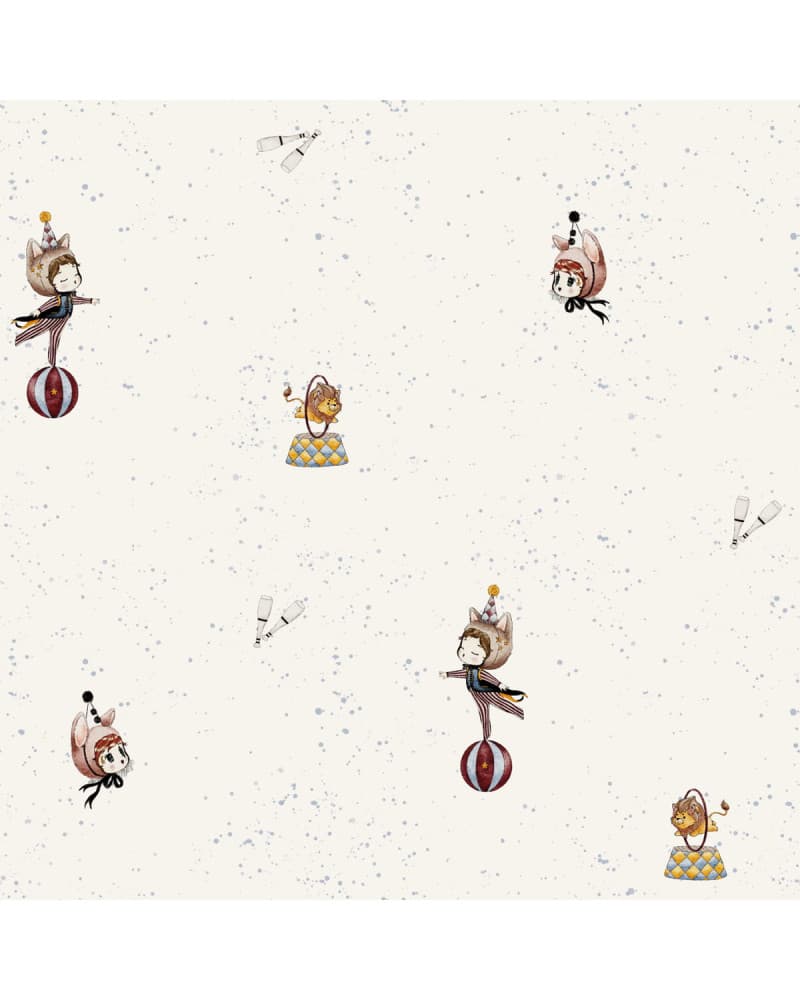Echantillon Papier peint enfant - Petit Cirque