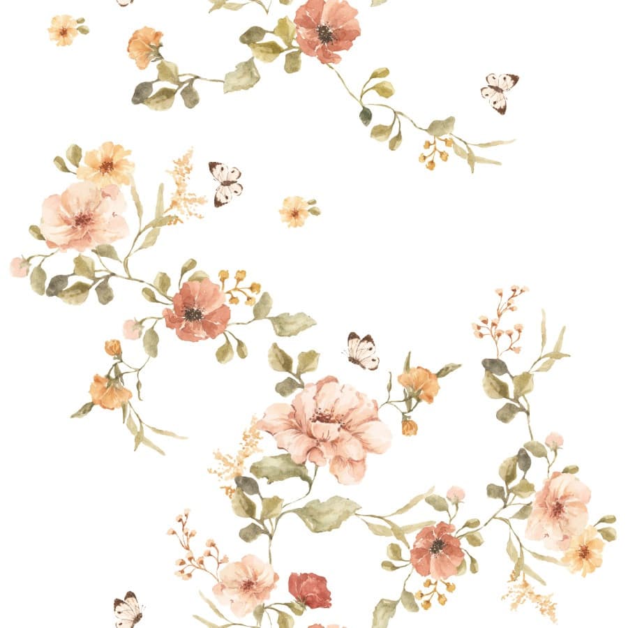 Papier peint Floral Vintage