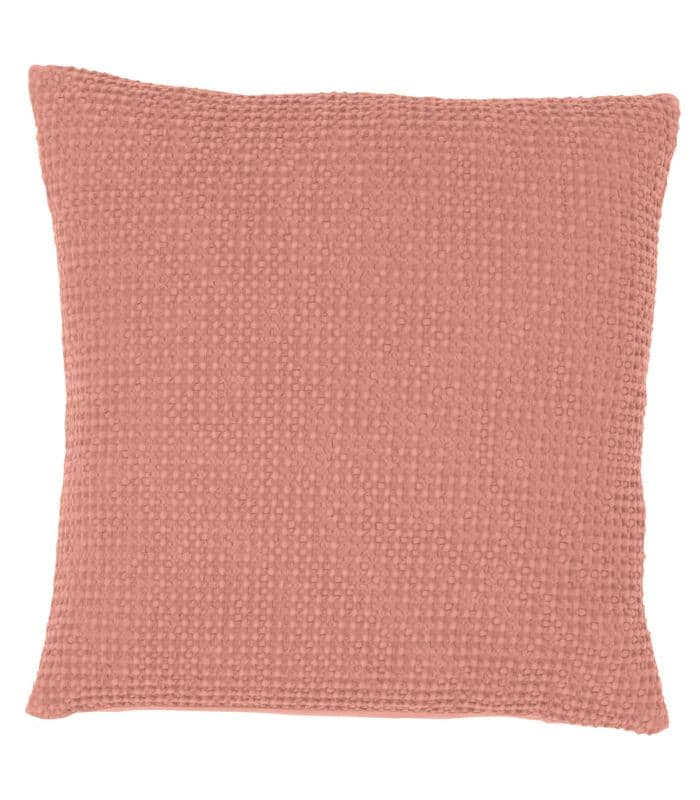 Coussin Coton MAIA Rose - Choix de Tailles 45 X 45 cm