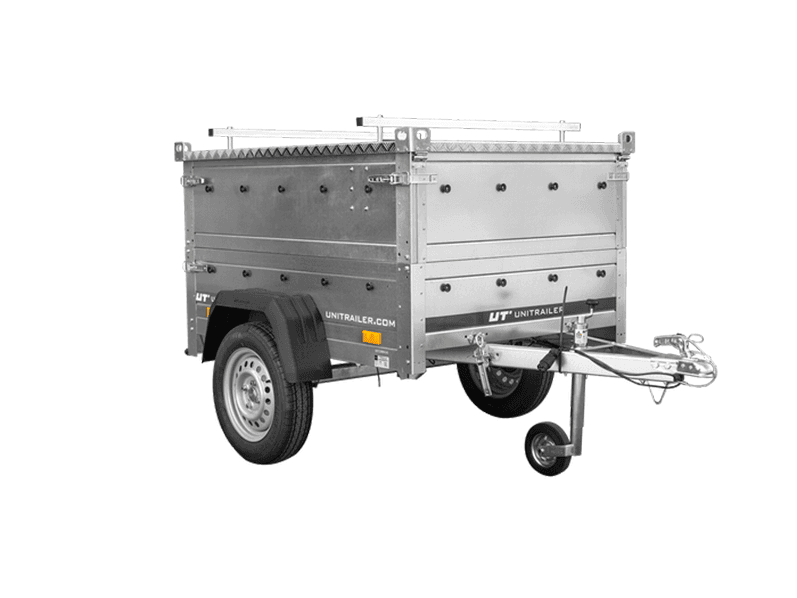 Einachsanhänger 150×106 UNITRAILER GARDEN 150 KIPP Deckelanhänger-Neu