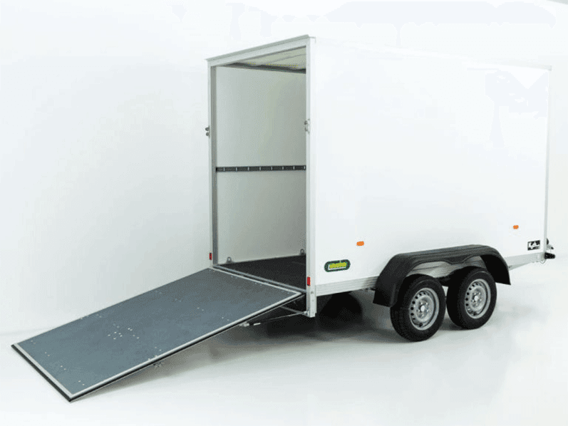 Unsinn Kofferanhänger ULK 157x305cm Höhe:194cm 2,6t|Rampe